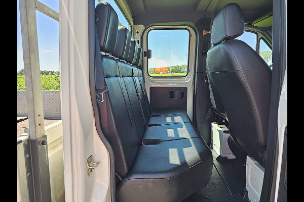 Mercedes-Benz Sprinter 314 L3 Dubbele Cabine Mbux Navi Open-Laadbak XL 3.5T-Trekhaak Automaat Euro6 Oh-historie