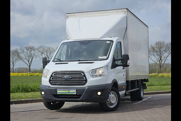 Ford Transit 350 2.0 TDCI L4 Bakwagen Laadklep Dubbel lucht Airco Hollandia Klep Cruise 3 Zits Euro6 170 PK