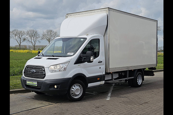 Ford Transit 350 2.0 TDCI L4 Bakwagen Laadklep Dubbel lucht Airco Hollandia Klep Cruise 3 Zits Euro6 170 PK