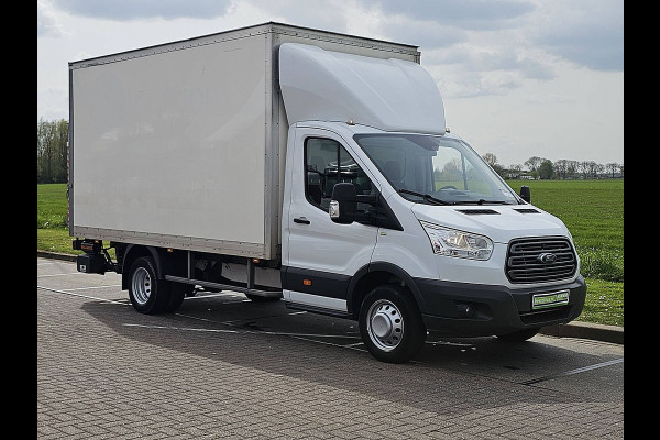 Ford Transit 350 2.0 TDCI L4 Bakwagen Laadklep Dubbel lucht Airco Hollandia Klep Cruise 3 Zits Euro6 170 PK