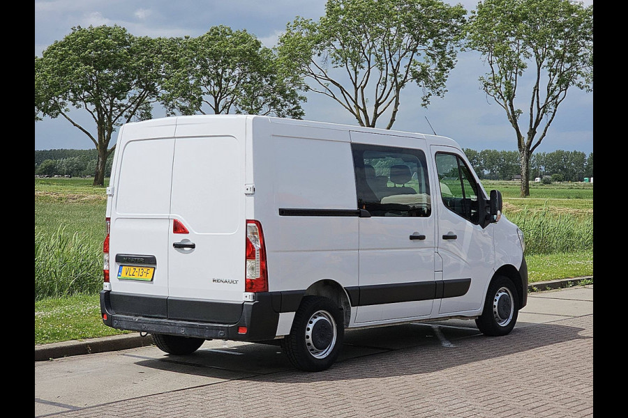 Renault Master L1H1 Comfort Dubbel Cabine Airco 136Pk NAP Euro6 1e Eigenaar