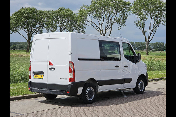 Renault Master L1H1 Comfort Dubbel Cabine Airco 136Pk NAP Euro6 1e Eigenaar