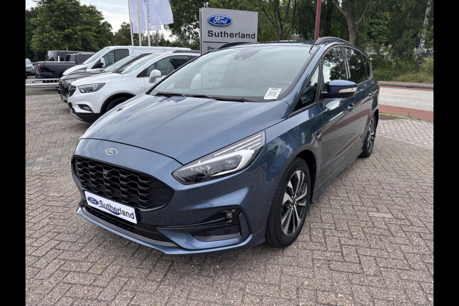 Ford S-Max 2.5 FHEV ST-Line Hybride Automaat 190pk | Adaptieve Cruise | SONY Audio | Dode hoeksensoren | Full LED Koplampen | Elektrische Achterklep | WinterPack