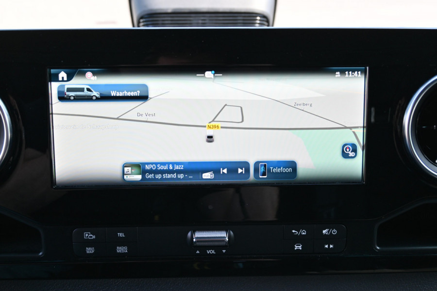 Mercedes-Benz Sprinter 317 CDI L2H2 Pro LED, Geveerde stoel, Navigatie met camera