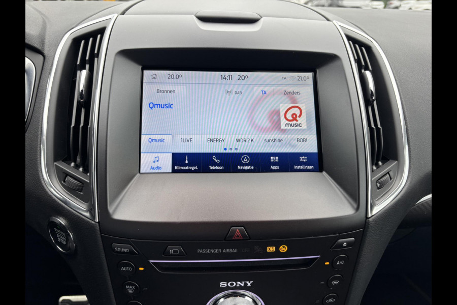 Ford S-Max 2.5 FHEV ST-Line Hybride Automaat 190pk | Adaptieve Cruise | SONY Audio | Dode hoeksensoren | Full LED Koplampen | Elektrische Achterklep | WinterPack