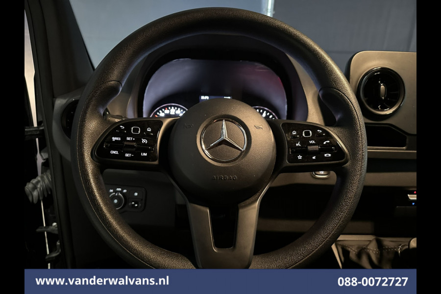 Mercedes-Benz Sprinter 319 CDI 191pk 3.0L V6 L3H2 Euro6 Airco | Camera | Navigatie | Chauffeursstoel | Apple Carplay Cruisecontrol, Android Auto, Stoelverwarming, 270gr Achterdeuren, Bijrijdersbank