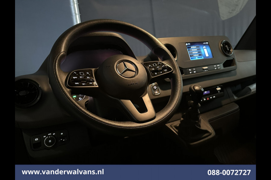 Mercedes-Benz Sprinter 319 CDI 191pk 3.0L V6 L3H2 Euro6 Airco | Camera | Navigatie | Chauffeursstoel | Apple Carplay Cruisecontrol, Android Auto, Stoelverwarming, 270gr Achterdeuren, Bijrijdersbank