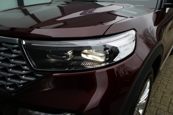 Ford Explorer 3.0 V6 EcoBoost PHEV Platinum | Panoramadak | Leder | Massage | B&O
