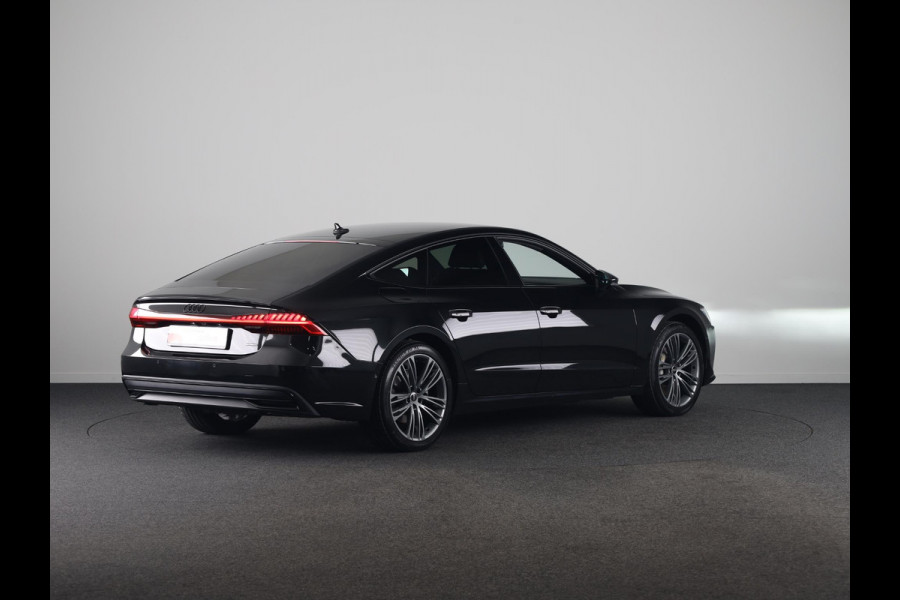 Audi A7 Sportback 50 TFSI e quattro Pro Line 299PK | Head up Display | Wegklapbare trekhaak | Lederen bekleding | 20 inch Lichtmetalen velgen | Verlengde garantie | Stoelverwarming