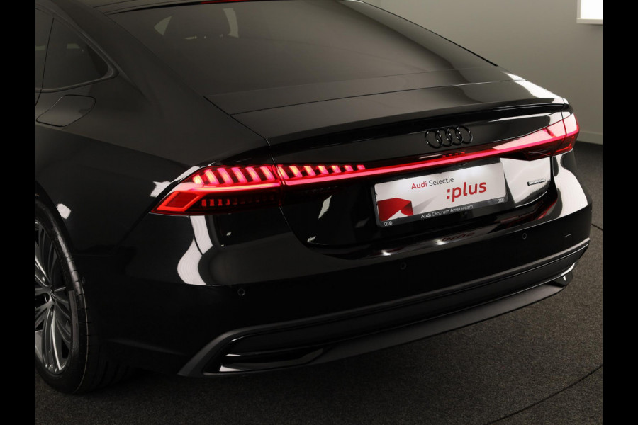 Audi A7 Sportback 50 TFSI e quattro Pro Line 299PK | Head up Display | Wegklapbare trekhaak | Lederen bekleding | 20 inch Lichtmetalen velgen | Verlengde garantie | Stoelverwarming