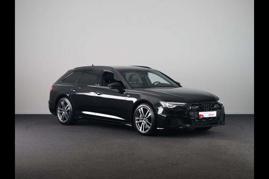 Audi A6 Avant 50 TFSI e quattro S edition Competition 299 pk S-tronic | Verlengde garantie | Navigatie | Parkeersensoren (Park assist) | Rondomzicht camera | Head-up display | Stoelverwarming v/a | S-Line |