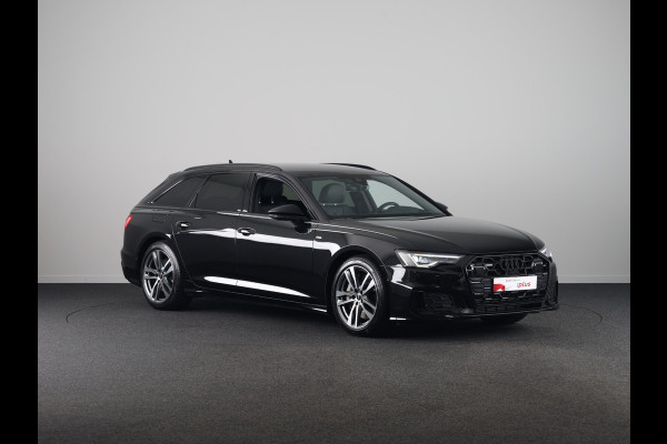 Audi A6 Avant 50 TFSI e quattro S edition Competition 299 pk S-tronic | Verlengde garantie | Navigatie | Parkeersensoren (Park assist) | Rondomzicht camera | Head-up display | Stoelverwarming v/a | S-Line |