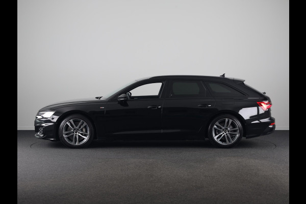 Audi A6 Avant 50 TFSI e quattro S edition Competition 299 pk S-tronic | Verlengde garantie | Navigatie | Parkeersensoren (Park assist) | Rondomzicht camera | Head-up display | Stoelverwarming v/a | S-Line |