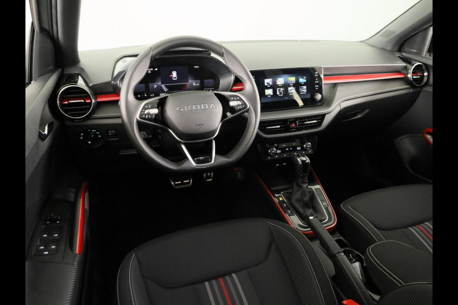 Škoda Fabia 1.0 TSI Monte Carlo 115 pk Automaat (DSG) | Verlengde garantie | Navigatie via App | Parkeersensoren | Achteruitrijcamera | Adaptieve cruise control | Stoelverwarming |