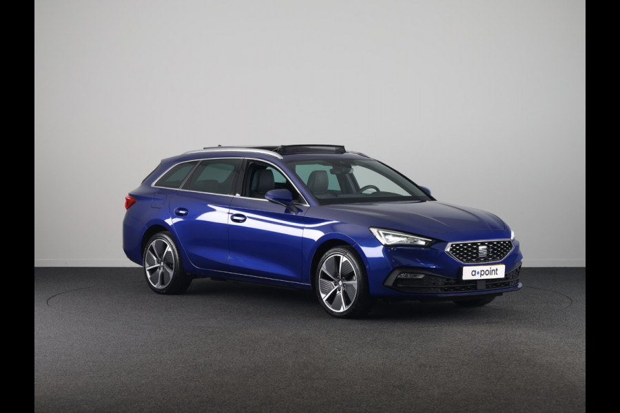 Seat Leon Sportstourer 1.4 TSI eHybrid PHEV FR Business Intense 204pk | Panoramadak | Elektrischverstelbare voorstoelen met geheugen | 18 inch Lichtmetalen velgen | Parkeercamera | Navigatie