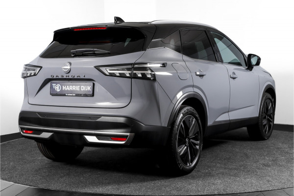 Nissan QASHQAI 1.3 MHEV Xtronic 158 PK Tekna | Pano | Memory | Matrix LED | Winterpakket | Dig. Cockpit | Adapt. Cruise | 360 Camera | NAV+App. Connect | ECC | Elek Klep | LM 19" | 3262