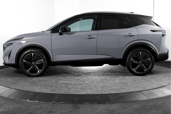 Nissan QASHQAI 1.3 MHEV Xtronic 158 PK Tekna | Pano | Memory | Matrix LED | Winterpakket | Dig. Cockpit | Adapt. Cruise | 360 Camera | NAV+App. Connect | ECC | Elek Klep | LM 19" | 3262