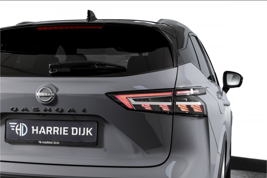 Nissan QASHQAI 1.3 MHEV Xtronic 158 PK Tekna | Pano | Memory | Matrix LED | Winterpakket | Dig. Cockpit | Adapt. Cruise | 360 Camera | NAV+App. Connect | ECC | Elek Klep | LM 19" | 3262