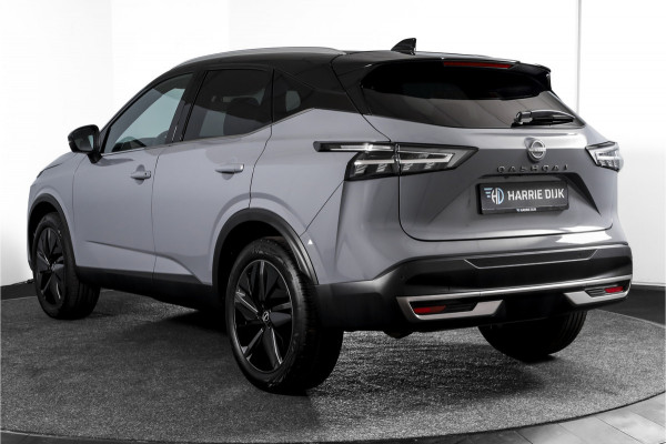 Nissan QASHQAI 1.3 MHEV Xtronic 158 PK Tekna | Pano | Memory | Matrix LED | Winterpakket | Dig. Cockpit | Adapt. Cruise | 360 Camera | NAV+App. Connect | ECC | Elek Klep | LM 19" | 3262