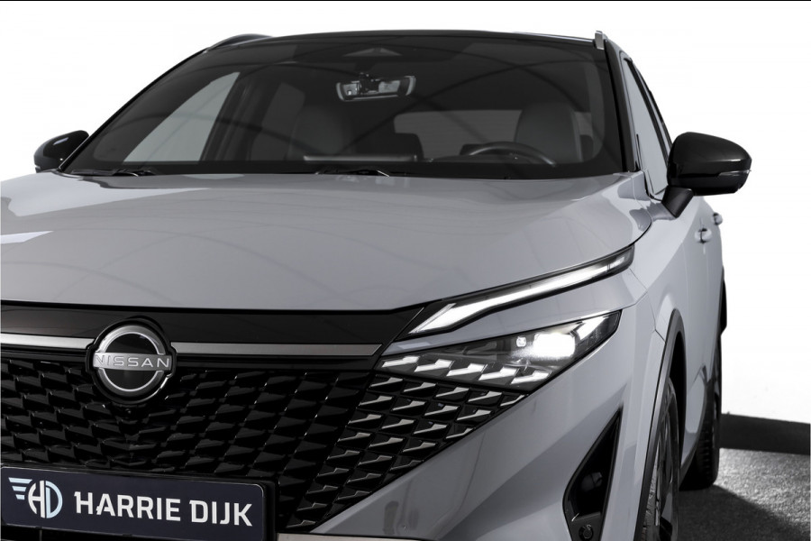 Nissan QASHQAI 1.3 MHEV Xtronic 158 PK Tekna | Pano | Memory | Matrix LED | Winterpakket | Dig. Cockpit | Adapt. Cruise | 360 Camera | NAV+App. Connect | ECC | Elek Klep | LM 19" | 3262