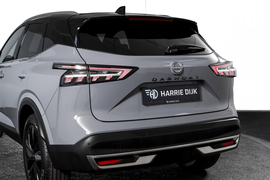 Nissan QASHQAI 1.3 MHEV Xtronic 158 PK Tekna | Pano | Memory | Matrix LED | Winterpakket | Dig. Cockpit | Adapt. Cruise | 360 Camera | NAV+App. Connect | ECC | Elek Klep | LM 19" | 3262