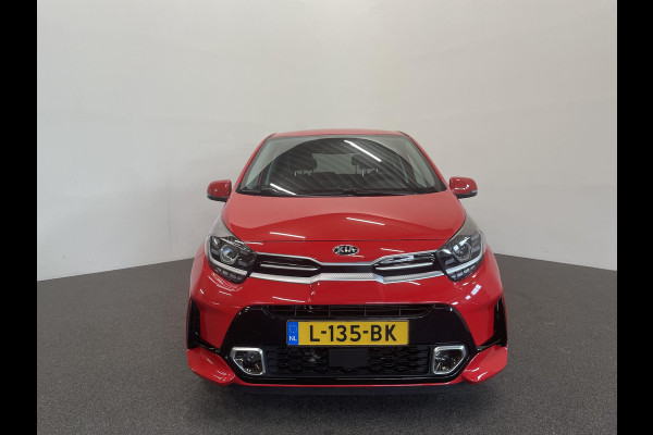 Kia Picanto 1.0 DPi GT-Line Leder Keyless Navigatie Apple Carplay/Android Auto Stoelverwarming Lichtmetalen Velgen Cruise Control Climate Control Camera Parkeer sensoren Bluetooth