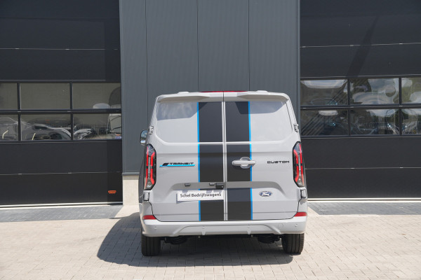 Ford E-Transit Custom 320 L2H1 Sport 71 kWh 218pk - 2x Schuif - Stoel/Stuurverwarming - Cruise - Keyless - Rijklaar