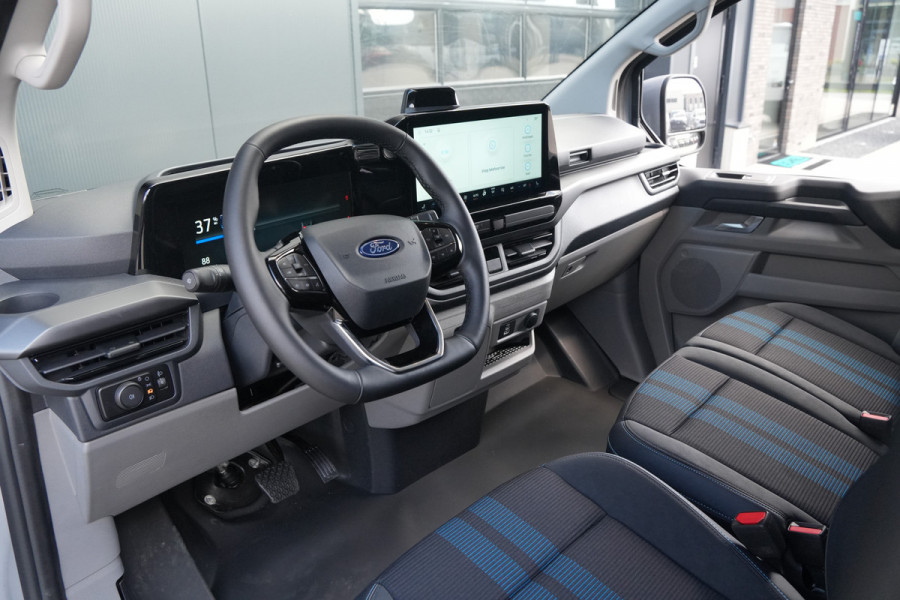 Ford E-Transit Custom 320 L2H1 Sport 71 kWh 218pk - 2x Schuif - Stoel/Stuurverwarming - Cruise - Keyless - Rijklaar