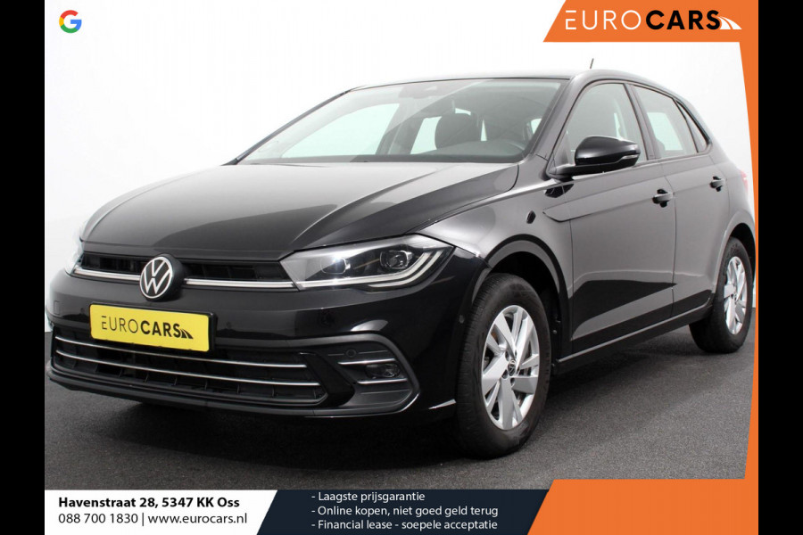 Volkswagen Polo 1.0 TSI 95pk DSG Style Navigatie Apple Carplay/Android Auto Parkeersensoren Park Assist Adaptieve Cruise Control Stoelverwarming Airco Digitale cockpit