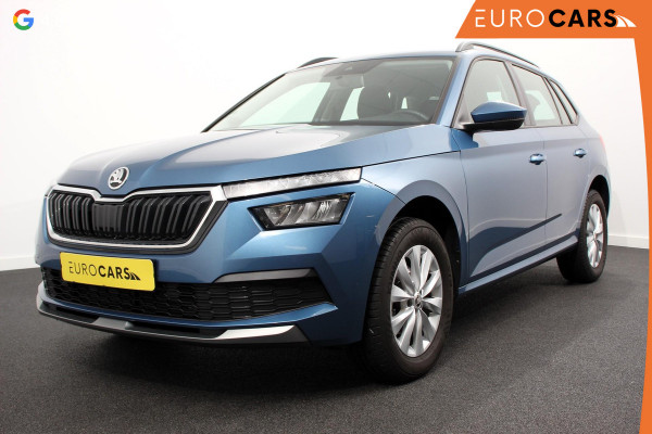 Škoda Kamiq 1.0 TSI 110 pk DSG Scoutline Dynamic Navigatie Apple Carplay/ Android Auto Camera Adaptieve cruise control Stoelverwarming Wegklapbare trekhaak LED-verlichting voor