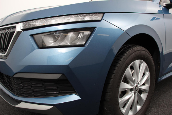 Škoda Kamiq 1.0 TSI 110 pk DSG Scoutline Dynamic Navigatie Apple Carplay/ Android Auto Camera Adaptieve cruise control Stoelverwarming Wegklapbare trekhaak LED-verlichting voor