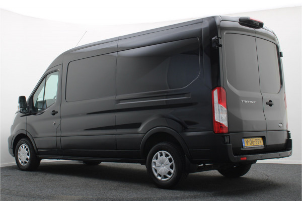 Ford Transit 350 2.0 TDCI L3H2 Trend Leer, 3-Zits, Camera, Cruise, Apple Carplay, Rijstrooksensor, PDC, DAB