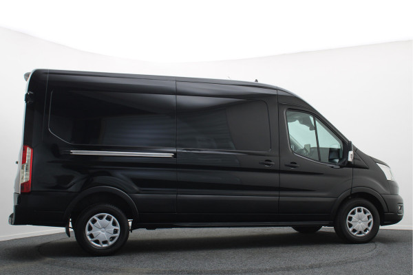 Ford Transit 350 2.0 TDCI L3H2 Trend Leer, 3-Zits, Camera, Cruise, Apple Carplay, Rijstrooksensor, PDC, DAB
