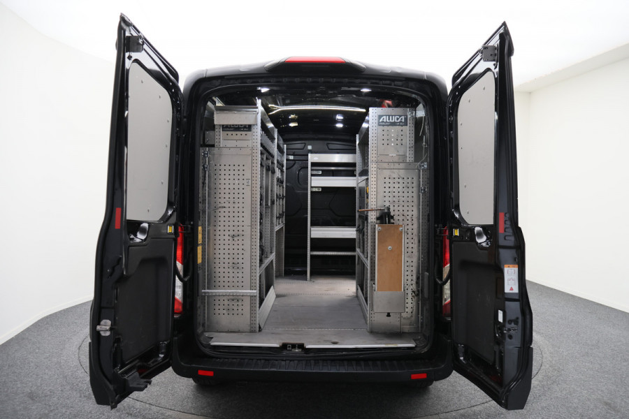 Ford Transit 350 2.0 TDCI L3H2 Trend Leer, 3-Zits, Camera, Cruise, Apple Carplay, Rijstrooksensor, PDC, DAB