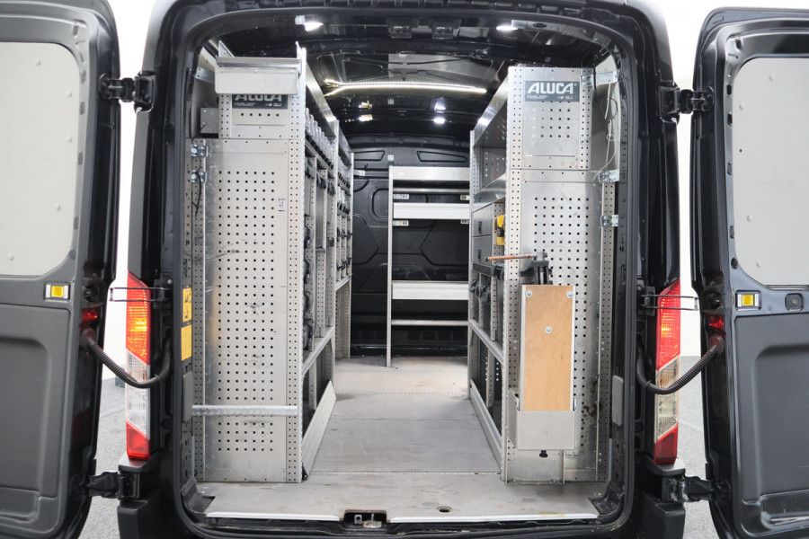 Ford Transit 350 2.0 TDCI L3H2 Trend Leer, 3-Zits, Camera, Cruise, Apple Carplay, Rijstrooksensor, PDC, DAB