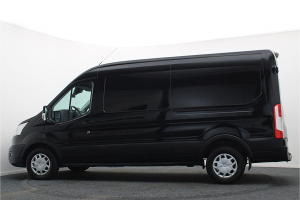 Ford Transit 350 2.0 TDCI L3H2 Trend Leer, 3-Zits, Camera, Cruise, Apple Carplay, Rijstrooksensor, PDC, DAB