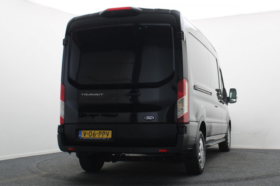 Ford Transit 350 2.0 TDCI L3H2 Trend Leer, 3-Zits, Camera, Cruise, Apple Carplay, Rijstrooksensor, PDC, DAB