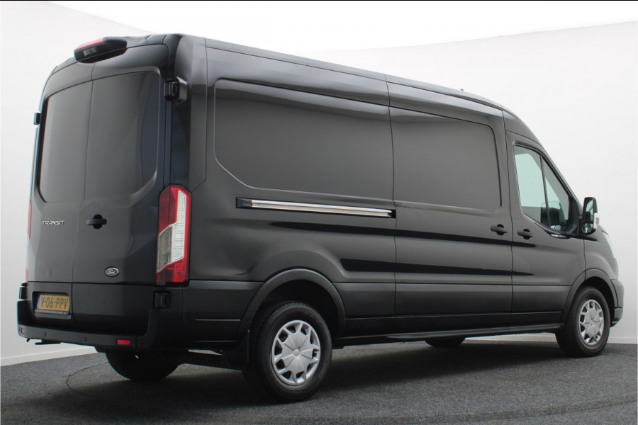 Ford Transit 350 2.0 TDCI L3H2 Trend Leer, 3-Zits, Camera, Cruise, Apple Carplay, Rijstrooksensor, PDC, DAB