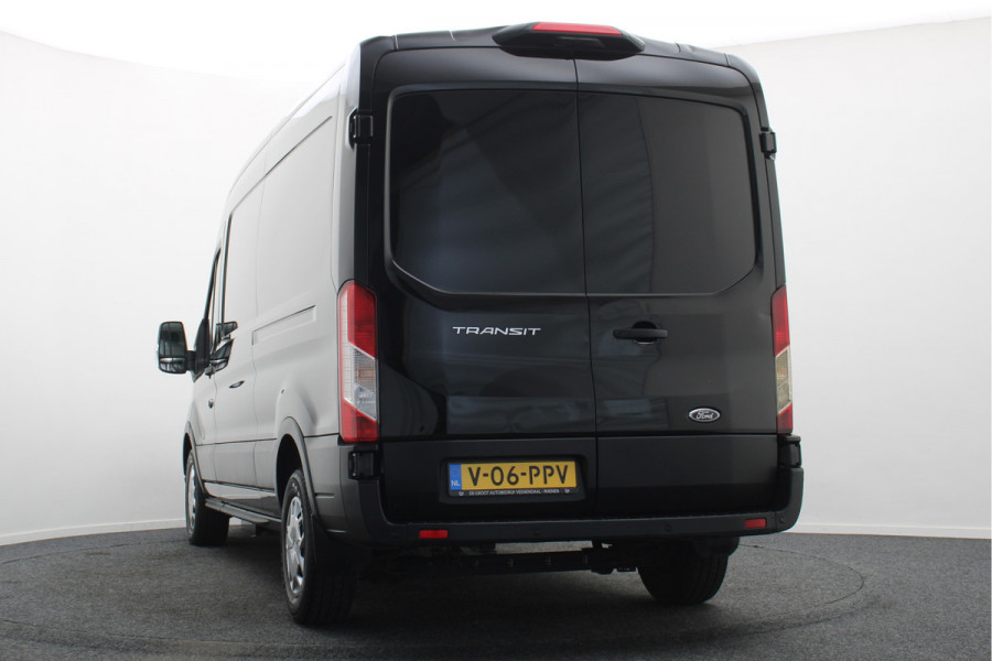 Ford Transit 350 2.0 TDCI L3H2 Trend Leer, 3-Zits, Camera, Cruise, Apple Carplay, Rijstrooksensor, PDC, DAB