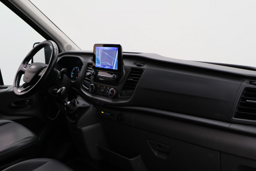 Ford Transit 350 2.0 TDCI L3H2 Trend Leer, 3-Zits, Camera, Cruise, Apple Carplay, Rijstrooksensor, PDC, DAB