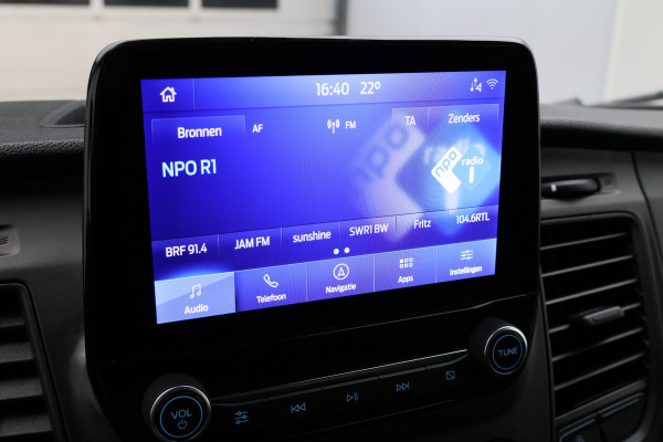 Ford Transit 350 2.0 TDCI L3H2 Trend Leer, 3-Zits, Camera, Cruise, Apple Carplay, Rijstrooksensor, PDC, DAB