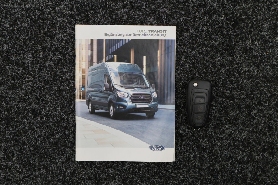 Ford Transit 350 2.0 TDCI L3H2 Trend Leer, 3-Zits, Camera, Cruise, Apple Carplay, Rijstrooksensor, PDC, DAB