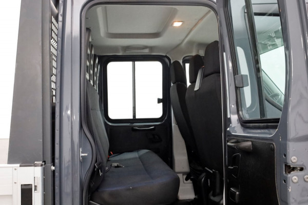 Iveco Daily 35C18 3.0 180pk HiMatic Automaat D.C. Open Laadbak L412cm Trekhaak 3500kg 09-2022