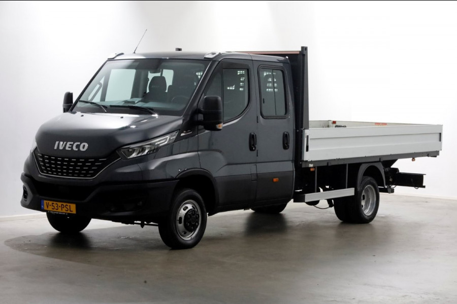 Iveco Daily 35C18 3.0 180pk HiMatic Automaat D.C. Open Laadbak L412cm Trekhaak 3500kg 09-2022