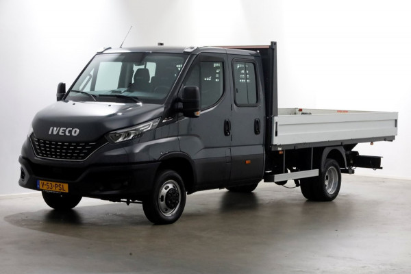 Iveco Daily 35C18 3.0 180pk HiMatic Automaat D.C. Open Laadbak L412cm Trekhaak 3500kg 09-2022