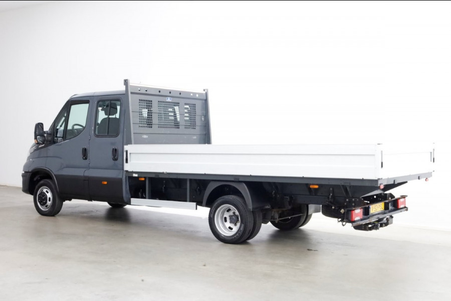 Iveco Daily 35C18 3.0 180pk HiMatic Automaat D.C. Open Laadbak L412cm Trekhaak 3500kg 09-2022