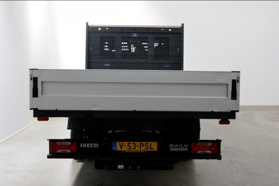 Iveco Daily 35C18 3.0 180pk HiMatic Automaat D.C. Open Laadbak L412cm Trekhaak 3500kg 09-2022