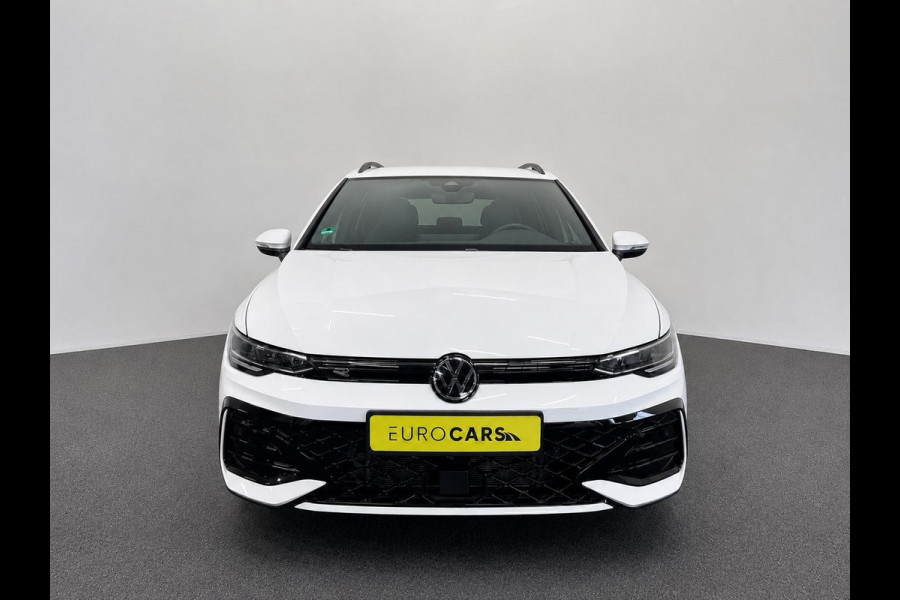 Volkswagen Golf Variant 1.5 eTSI R-Line Business Digital Cockpit 12.9 inch Touchscreen Camera ACC Lane Assist Side Assist CarPlay DAB Climatronic Stoelverwarming Privacy Glass 17 inch LM Velgen Pure White