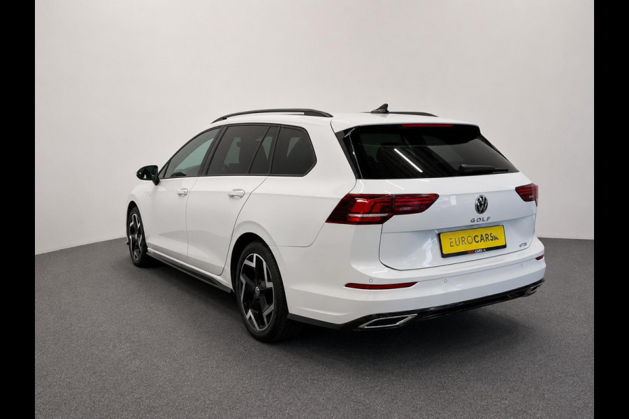 Volkswagen Golf Variant 1.5 eTSI R-Line Business Digital Cockpit 12.9 inch Touchscreen Camera ACC Lane Assist Side Assist CarPlay DAB Climatronic Stoelverwarming Privacy Glass 17 inch LM Velgen Pure White