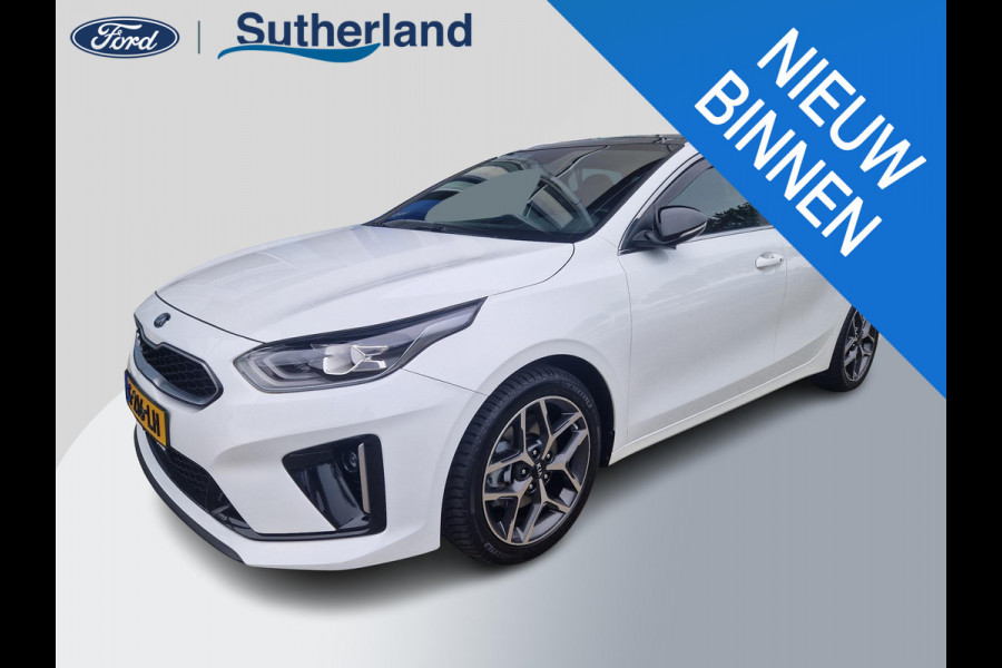 Kia Ceed Sportswagon 1.4 T-GDi GT-PlusLine Full Options! | Schuifkanteldak | Camera | Sportstoelen met geheugen | Dodehoek herkenningn